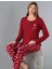 Uzun Kol Mevsimlik Pijama Takımı Viskon Alperi 790-55 3