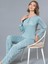 Uzun Kol Mevsimlik Pijama Takımı Viskon Alperi 790-53 3
