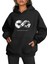 Üç Iplik Kapşonlu 10 Kasıma Özel Sweatshirt - Siyah 1