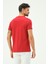 Kırmızı Casual Sıfır Yaka Büyük Beden Bıg Sıze Erkek Tişört 5