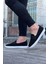 Wagoon WG061 Siyah Triko Babet Erkek Casual Ayakkabı 1