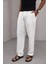 Rahat Kesim Düz Paça %100 Cotton Bağcıklı Erkek Pantolon 2