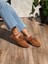 Mimi Süet Deri Taba Kadın Loafer 1