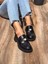 Lydia Deri Siyah Kadın Loafer 4