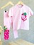 Peppapig Çilek Detaylı Kız Çocuk Alt Üst Takım 4