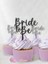 Siyah Bride To Be 3lü Kına Gelin Bekarlığa Veda Partisi Hediyelik Cupcake Kek Tatlı Süs Pasta Kürdan 2