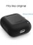 Airpods (2. Nesil) / (1.nesil) Kılıf Silicone Fit (Silikon) Black - 066CS24808 2