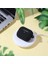Airpods Pro ile Uyumlu Kılıf, Tam Koruyuculu Yumuşak Silikon Kılıf, Apple Airpod Pro Için Tasarlanmış Kapak Kılıfı, Kadın Erkek, Anahtarlıklı Kablosuz ve Kablolu Şarj Özellikli Kılıfı, Siyah 2