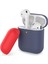 Airpods Kılıf Airpods1-2 Nesil Uyumlu Yedek Kapak Hediyeli Silikon Mat Kılıf Pt-38 Lacivert Mavi 1