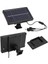 XF-707-2 Kumandalı Solar Panelli 2 Power Ledli Çiftli Projektör Lambası XF-707-2 2