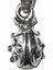 Takı Yapımı 2 Adet 925 Ayar Gümüş Uç Uç Böceği Charm 14 mm 2 Gram No. 3939 1