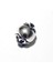 Takı Yapımı 2 Adet 925 Ayar Desenli Gümüş Top Boncuk 13 mm 3.60 Gram No. 6477 1