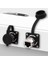 PM-24597 Dişi - Dişi IP68 Su Geçirmez Metal RJ45 Konnektör 3