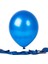 Metalik Balon Mavi 10 Adet 2
