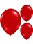 Metalik Balon Kırmızı 10 Adet 2