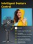 iPhone 15/14/13 Pro Max Android Için 3 Eksenli Gimbal Sabitleyici, Dolgu Işığı ile Katlanabilir 4