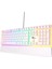 RK918 Red Switch Beyaz Pbt Rgb Kablolu Us Gaming Mekanik Klavye 2
