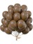 Pastel Balon Kahverengi 100 Adet 1