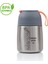 Pembe Hayvan 450ML Bebek Mama Saklama Termosu Vakumlu Çift Taraflı Termos 1