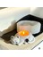 Uyuklayan Kedi Tealight Mumluk Silikon Kalıp 2