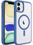 Apple iPhone 12 ile Uyumlu Kılıf Lavendery Gray Delexo Kablosuz Şarj Özellikli Kapak (Apple iPhone 12 ile Uyumlu, Lavendery Gray) 1