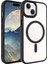 Apple iPhone 15 Plus ile Uyumlu Kılıf Siyah Delexo Kablosuz Şarj Özellikli Kapak (Apple iPhone 15 Plus ile Uyumlu, Siyah) 1
