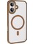 Apple iPhone 16 ile Uyumlu Kılıf Rose Brown Delexo Kablosuz Şarj Özellikli Kapak (Apple iPhone 16 ile Uyumlu, Rose Brown) 3