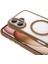 Apple iPhone 16 ile Uyumlu Kılıf Rose Brown Delexo Kablosuz Şarj Özellikli Kapak (Apple iPhone 16 ile Uyumlu, Rose Brown) 4