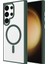 Samsung Galaxy S24 Ultra ile Uyumlu Kılıf Koyu Yeşil Delexo Kablosuz Şarj Özellikli Kapak (Samsung Galaxy S24 Ultra ile Uyumlu, Koyu Yeşil) 2