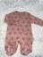 Kız Bebek %100 Pamuk Minnie Mouse Desenli 3-6 -9 Ay Tulum 2