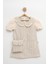 Çantalı Cepli Çizgili Yazlık Pamuklu Kız Elbise 1