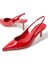 Şık ve Rahat Bella Slingback Topuklu Ayakkabı 5