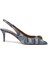Klasik Şıklık Sunan Denim Slingback Topuklu Ayakkabı 1