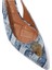 Klasik Şıklık Sunan Denim Slingback Topuklu Ayakkabı 4