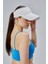 Likralı Kadın Basic Cırtcırtlı Ayarlanabilir Tenisçi Vizör Golf Şapkası Güneş Koruyucu Siperlik 1