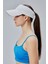 Likralı Kadın Basic Cırtcırtlı Ayarlanabilir Tenisçi Vizör Golf Şapkası Güneş Koruyucu Siperlik 4
