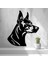 Doberman Duvar Sanatı / Duvar Dövmesi P944066 Sadece Plastik Aparattır. Sadece Plastik Aparattır. 1