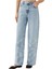 Çiçek Desenli Denim Pantolon 5