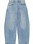 Yüksek Moda Oversized Yuvarlak Jean Pantolon 1