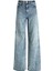 Yüksek Bel Rahat Kesim Denim Pantolon 1