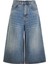 Kenarları Geniş Denim Pantolon 1