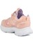 Pudra Cırtlı Fileli Kız Çocuk Spor Ayakkabı 4