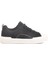 Siyah Deri Erkek Sneaker 1