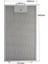 Davlumbaz Filtresi 200X345 mm Yağ Filtresi Mutfak Aspiratörü Havalandırma 200X345 mm 1