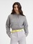 Logo Sweatshirt Kısa Kesim, Yumuşak Alpaka Düşesi, Konforlu Tasarım 1