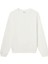 Unisex Tonal Logo Crewneck - Krem 1