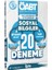 2025 Öabt Meb Ags Sosyal Bilgiler Öğretmenliği Siyaset Bilimi Yan Dallar 20 Deneme Çözümlü Inka 1