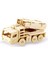 Ahşap Boyanabilir 2'li Tank ve Roketatar Modelli 3-D Puzzle Maket Seti 4