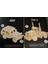 Ahşap Boyanabilir 2'li Klasik Araba - Kamyonet Modelli 3-D Puzzle Maket Seti 2