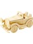 Ahşap Boyanabilir 2'li Klasik Araba - Kamyonet Modelli 3-D Puzzle Maket Seti 3